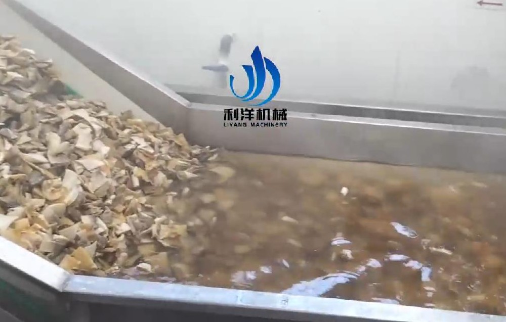 刀魚(yú)段油炸流水線